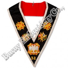 Masonic Regalia Embroidery Collars